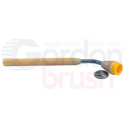 GORDON BRUSH 0.010" SD Nylon Bristle, SD Acetal Handle, Miniature Vacuum Brush 900488SD